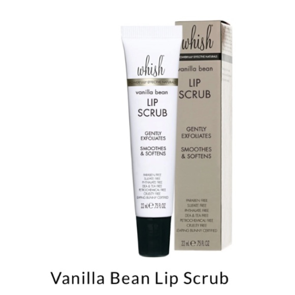 WHISH vanilla bean lip scrub